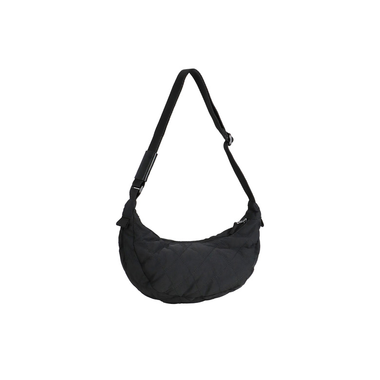 Seidenfelt schultertasche schwarz 2