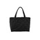Seidenfelt shopper schwarz