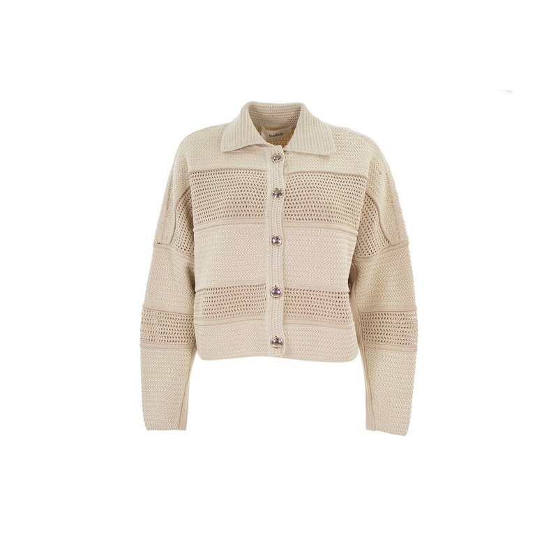 Ba&sh cardigan ecru