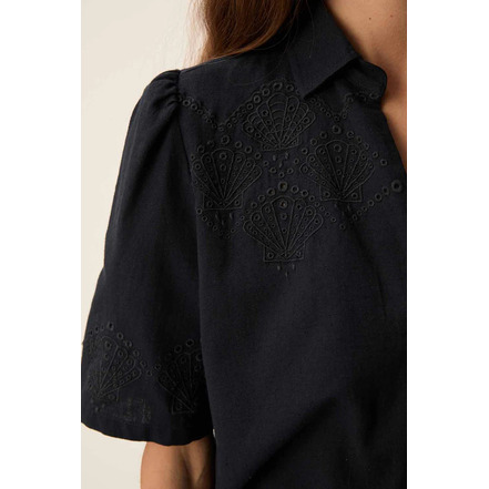 Des Petits Hauts blouse blauw