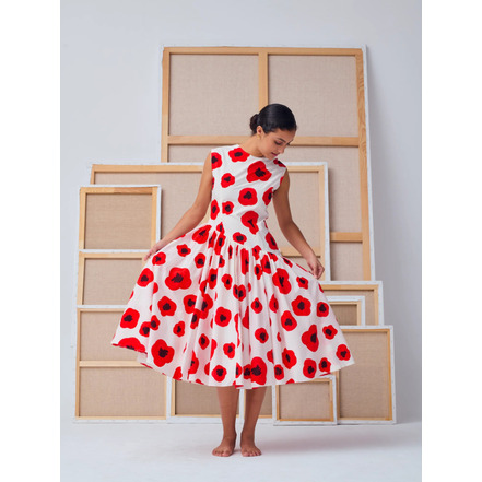 Mii kleid rot