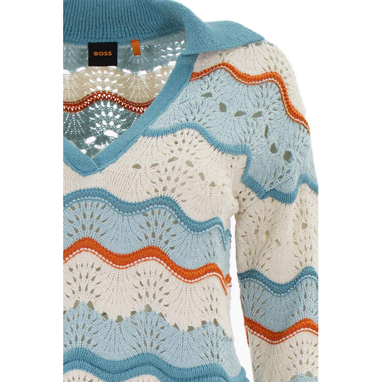 Boss pullover blau 2