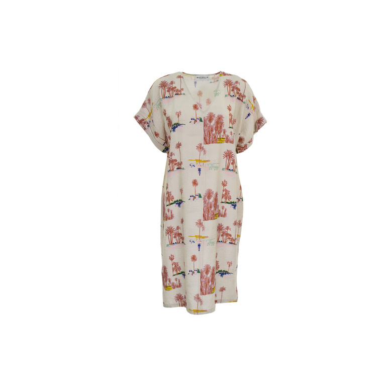 Nathalie Vleeschouwer jurk beige