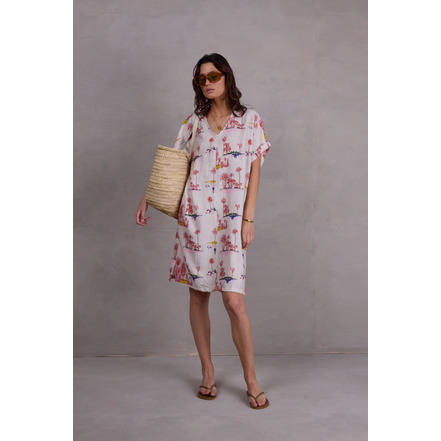 Nathalie Vleeschouwer jurk beige