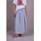 Nathalie Vleeschouwer rok blauw 2