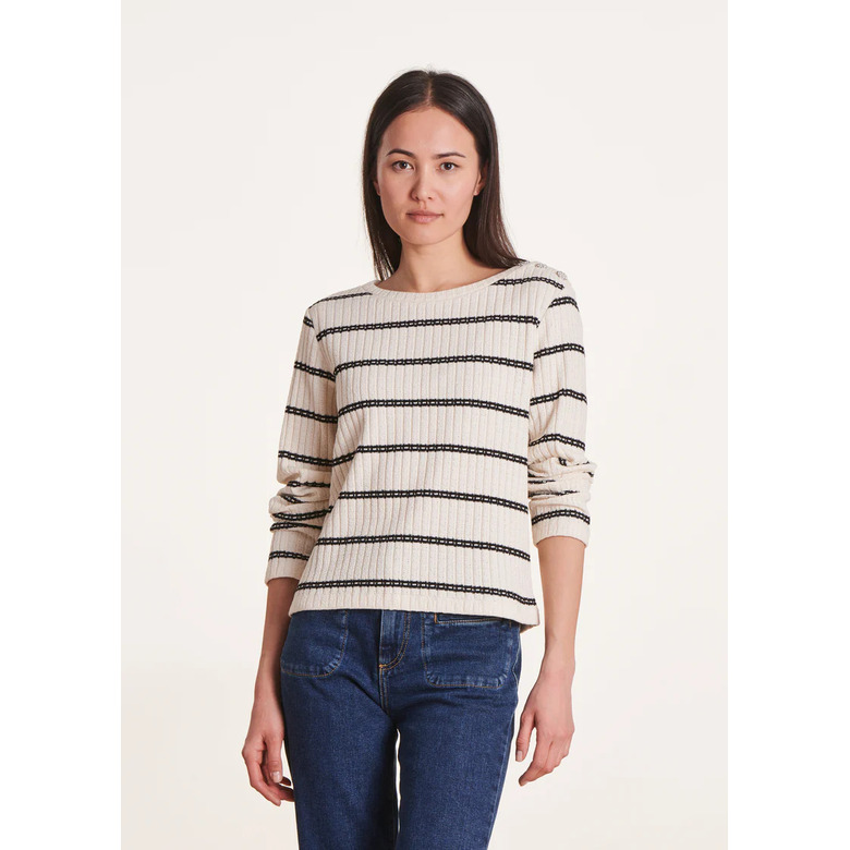 La Fee Maraboutee sweater ecru 2