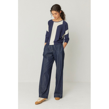 Skfk trui blauw