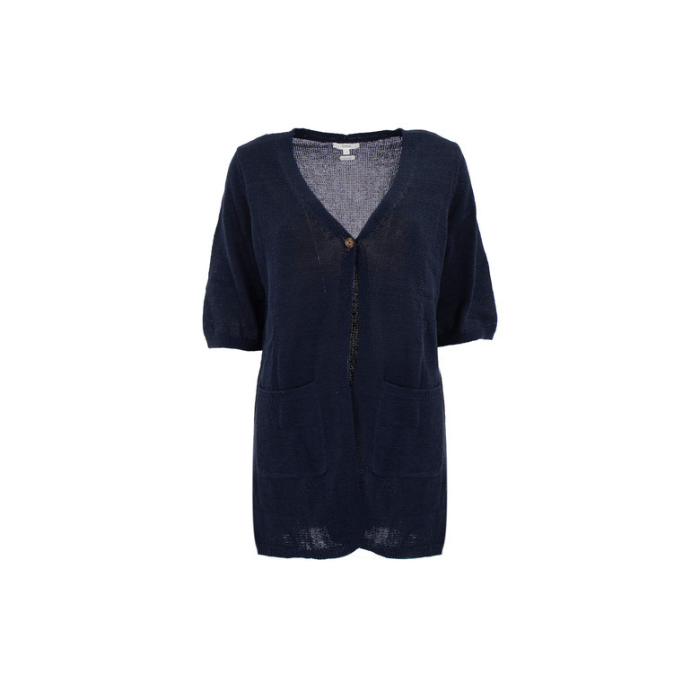 Yerse strickjacke blau