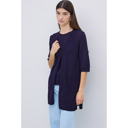 Yerse strickjacke blau