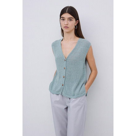 Yerse strickjacke grÜn