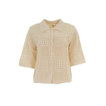 Yerse strickjacke beige