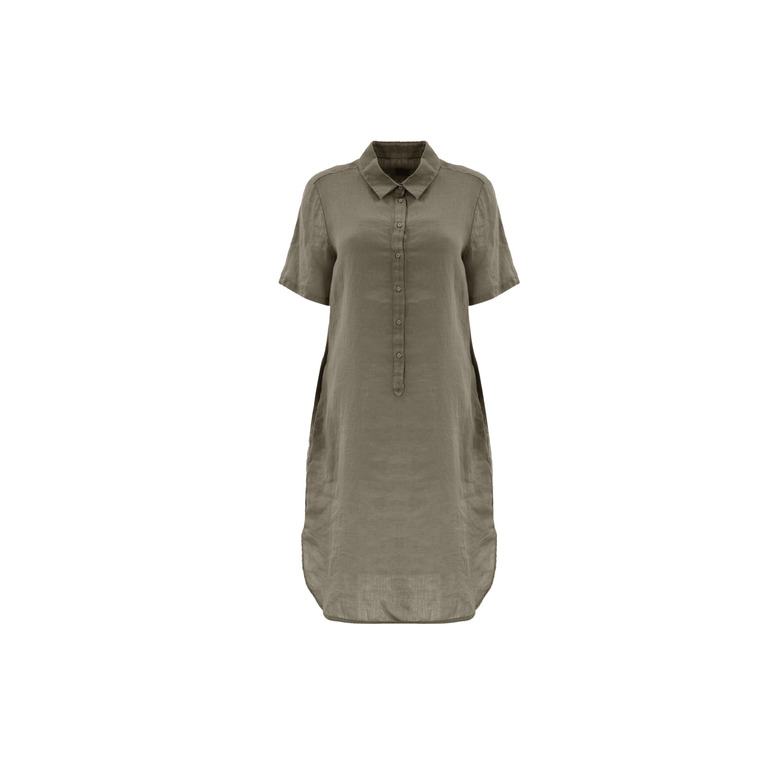 120%lino robe vert 1