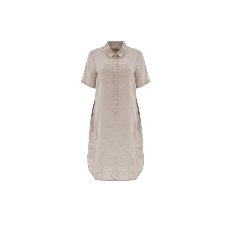 120%lino robe beige