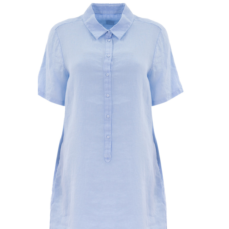 120%lino robe bleu 2