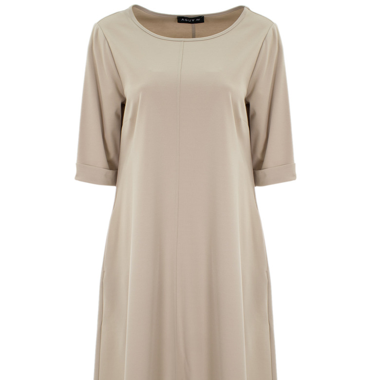 Agua jurk beige 2