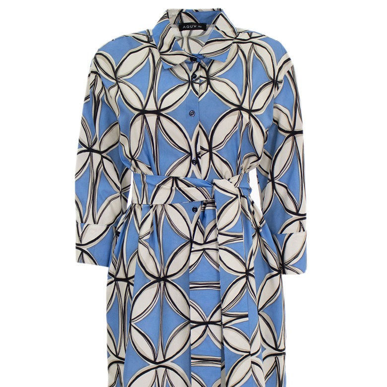 Agua jurk blauw 2