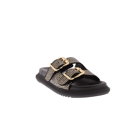 Tosca Blu thong slippers black
