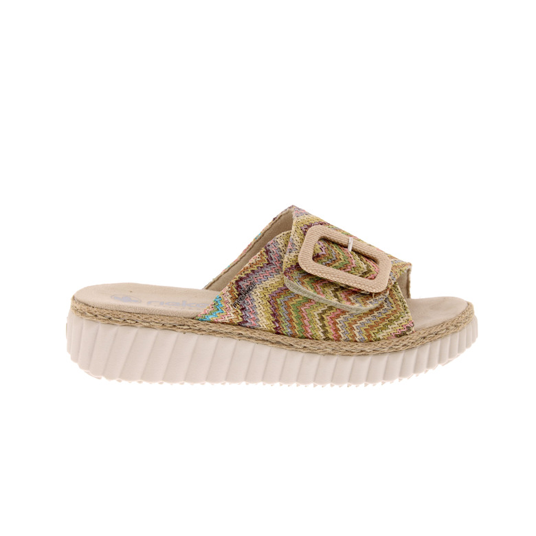 Rieker thong slippers multicolor 1