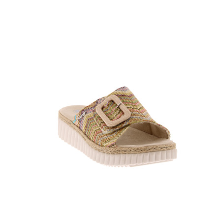 Rieker thong slippers multicolor
