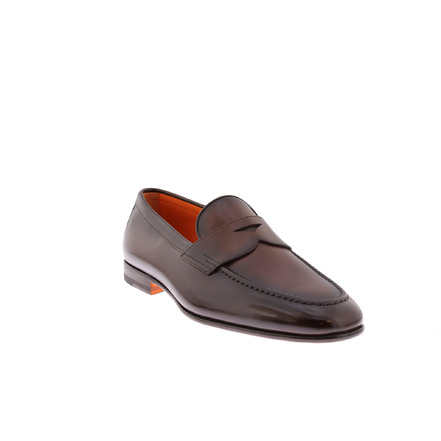 Santoni moccasins & loafers brown