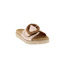 Gabor thong slippers gold 2
