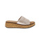 Gabor thong slippers gold 1