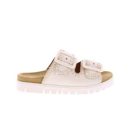 Gabor thong slippers ecru