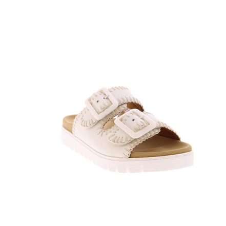 Gabor thong slippers ecru