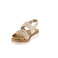 Remonte sandals gold 3