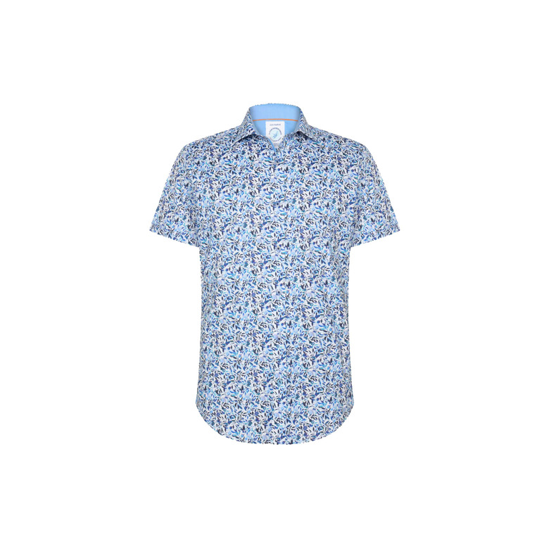 A Fish Named Fred shirt blue