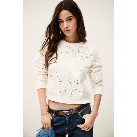 Ba&sh sweater ecru