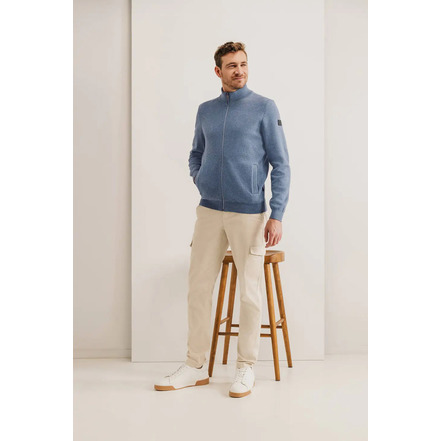 State Of Art strickjacke blau