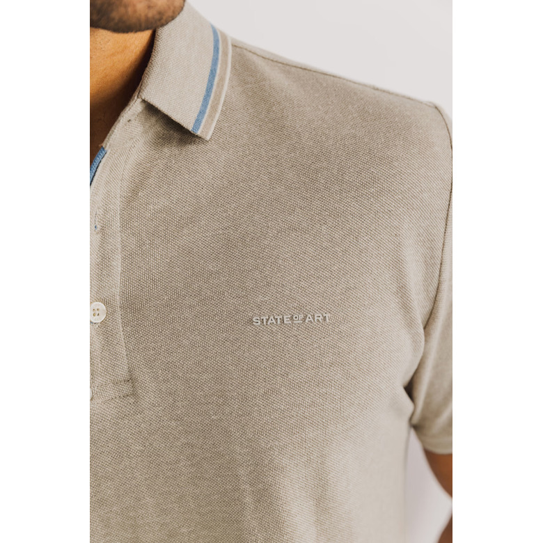 State Of Art polo lightbrown 3