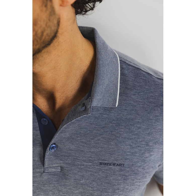 State Of Art polo blue 3