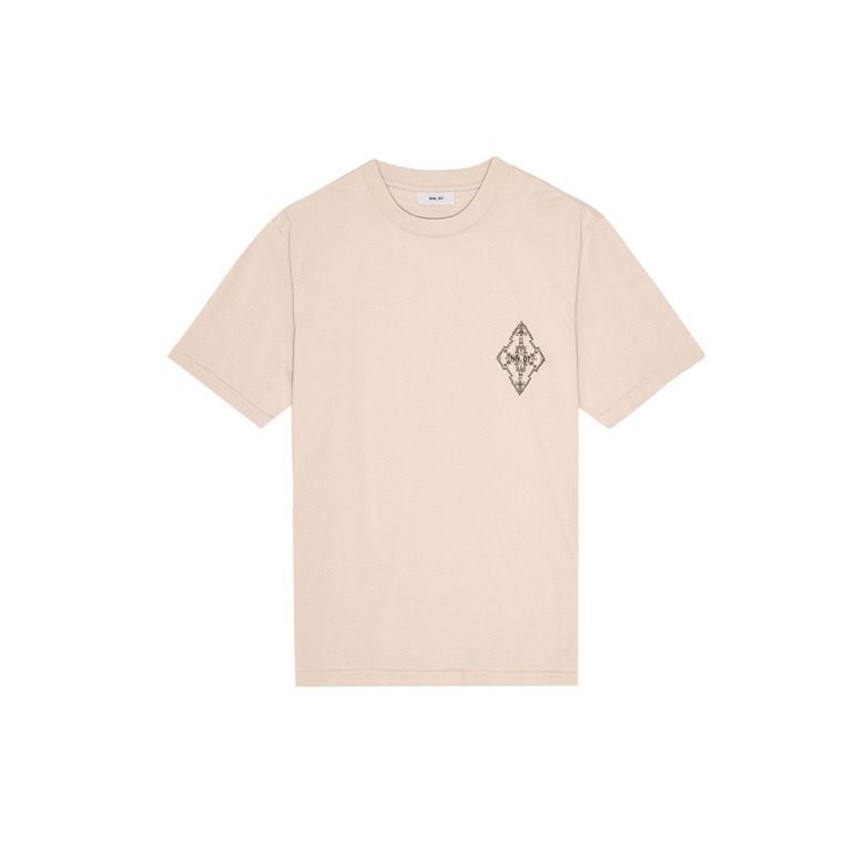 Nn.07 t-shirts ecru