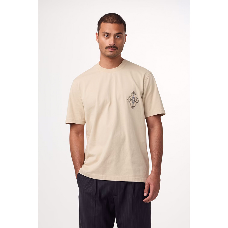Nn.07 t-shirts ecru 2