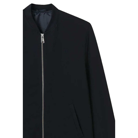 Les Deux veste bleu
