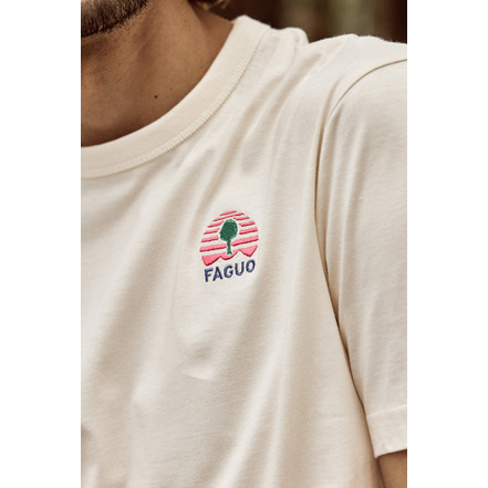 Faguo t-shirts ecru
