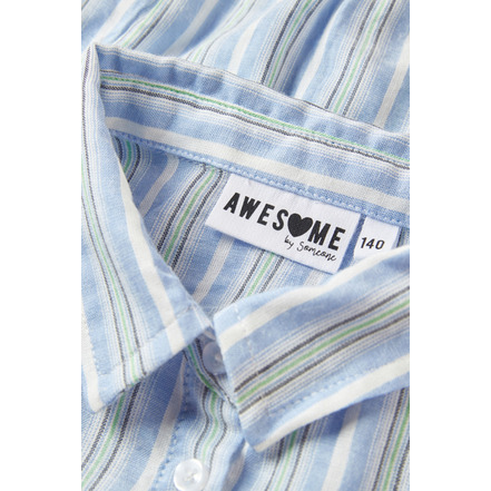 Someone Junior Meisjes blouse blauw