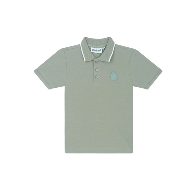 Someone Kids polo green