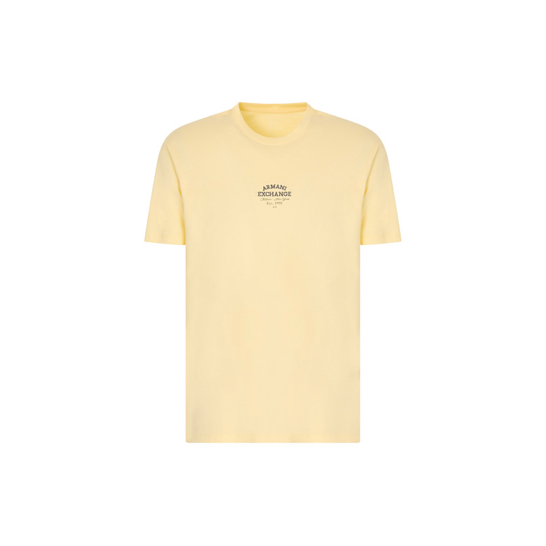 Armani Exchange t-shirt jaune 1