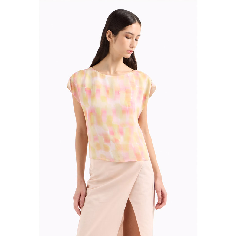 Armani Exchange blouse roze 2