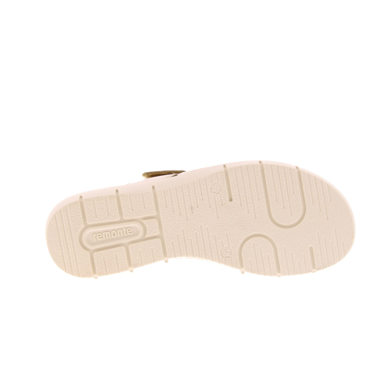 Remonte thong slippers gold 5
