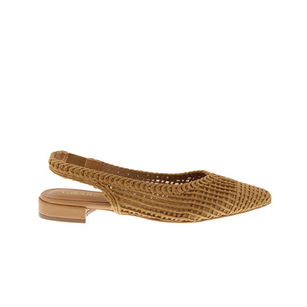 Valentina slingbacks camel