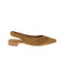 Valentina slingbacks camel 1