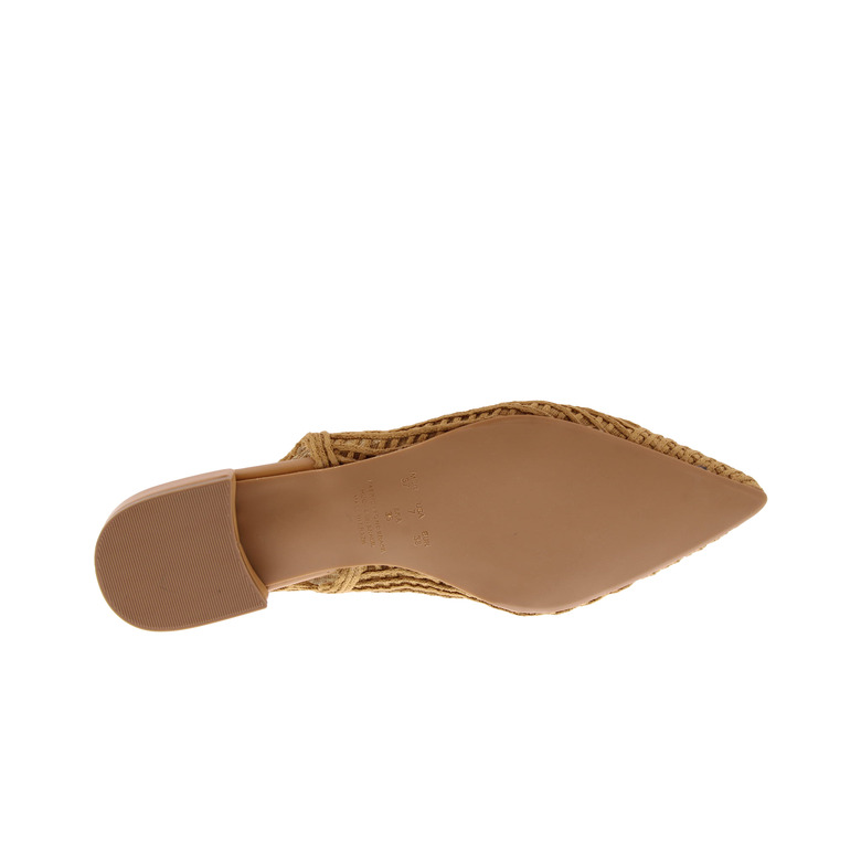 Valentina slingbacks camel 5