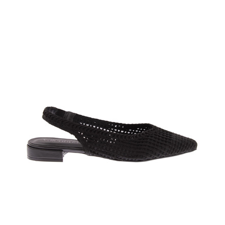 Valentina slingbacks black