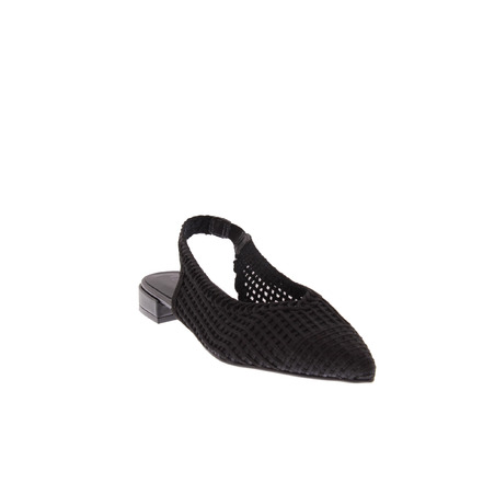 Valentina slingbacks black