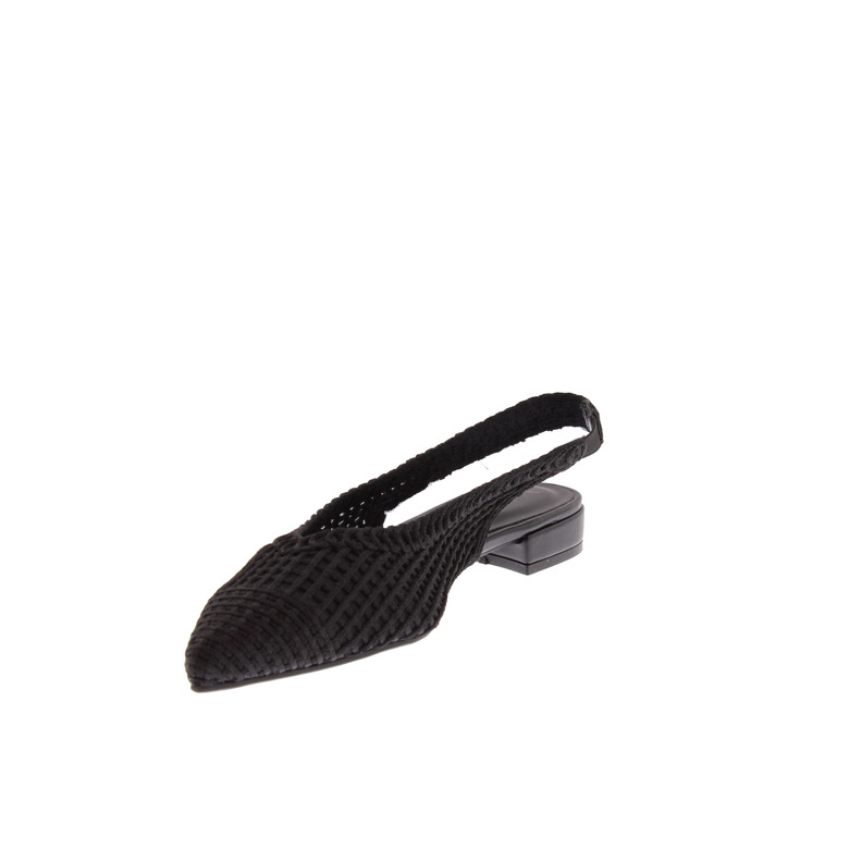 Valentina slingbacks black 3