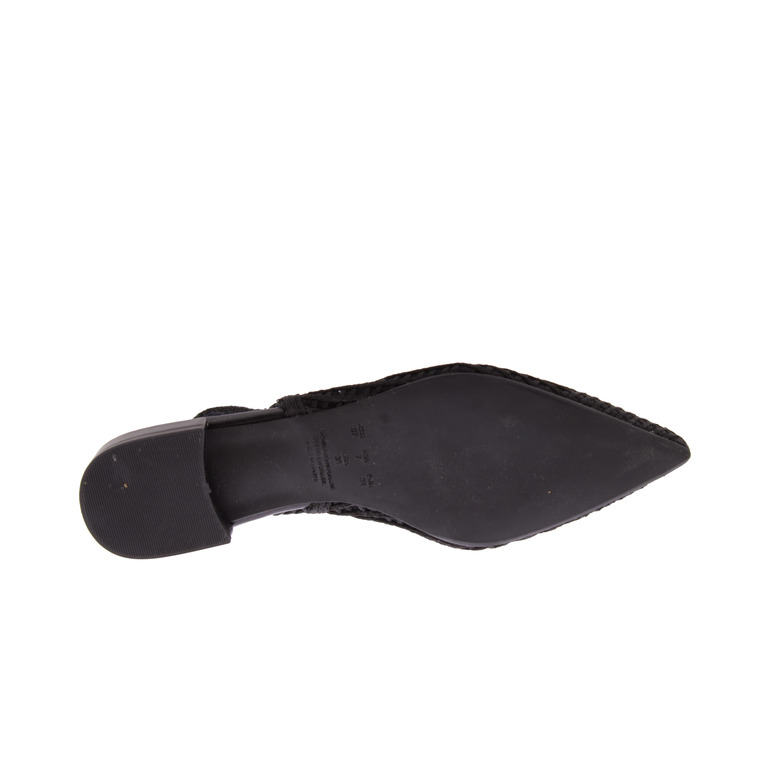 Valentina slingbacks black 5